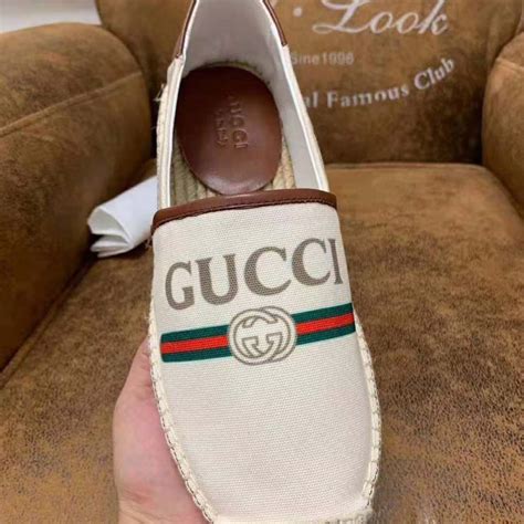 espadrille gucci homme